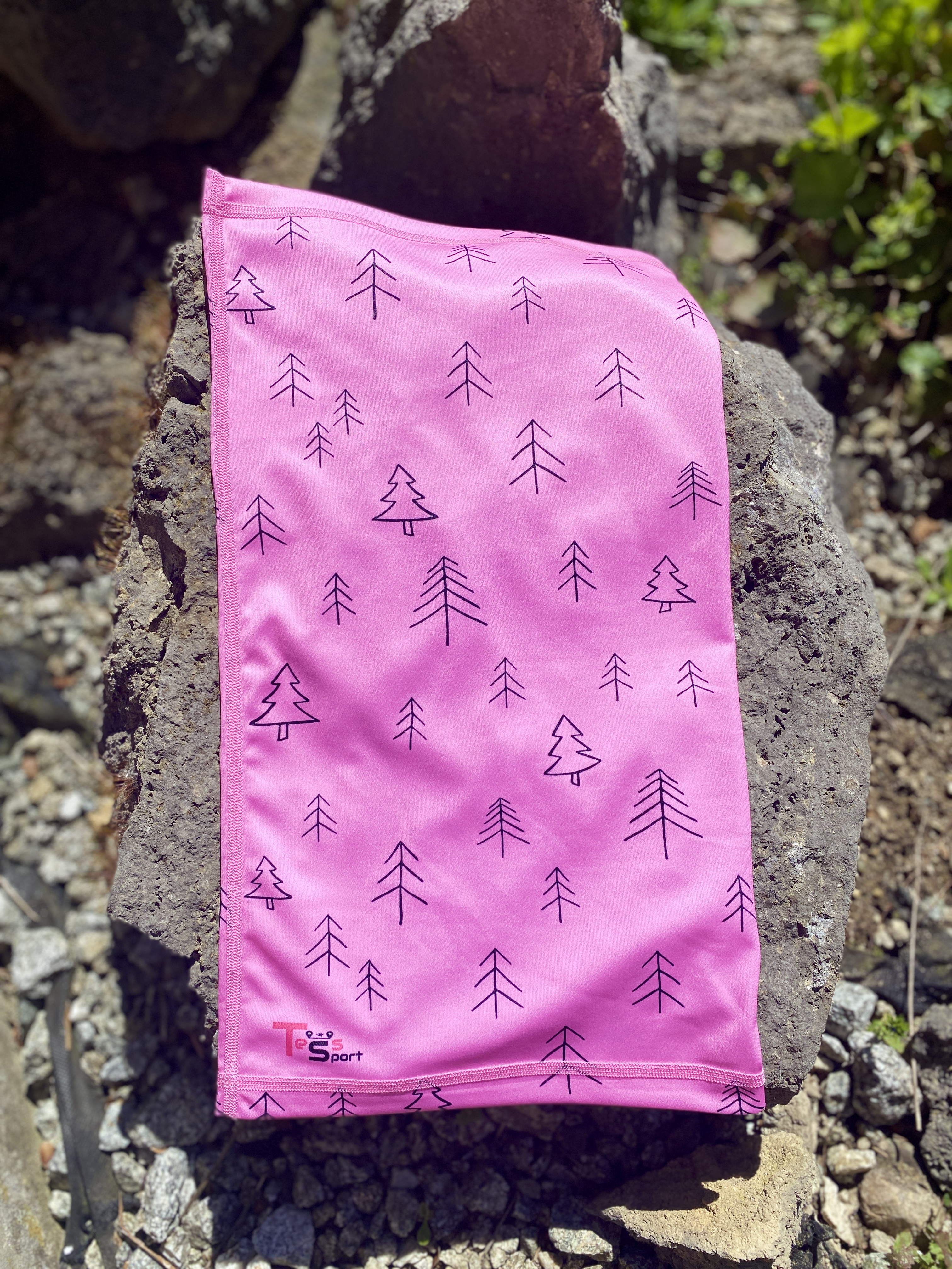 Nákrčník TessSport Forest Pastel Pink