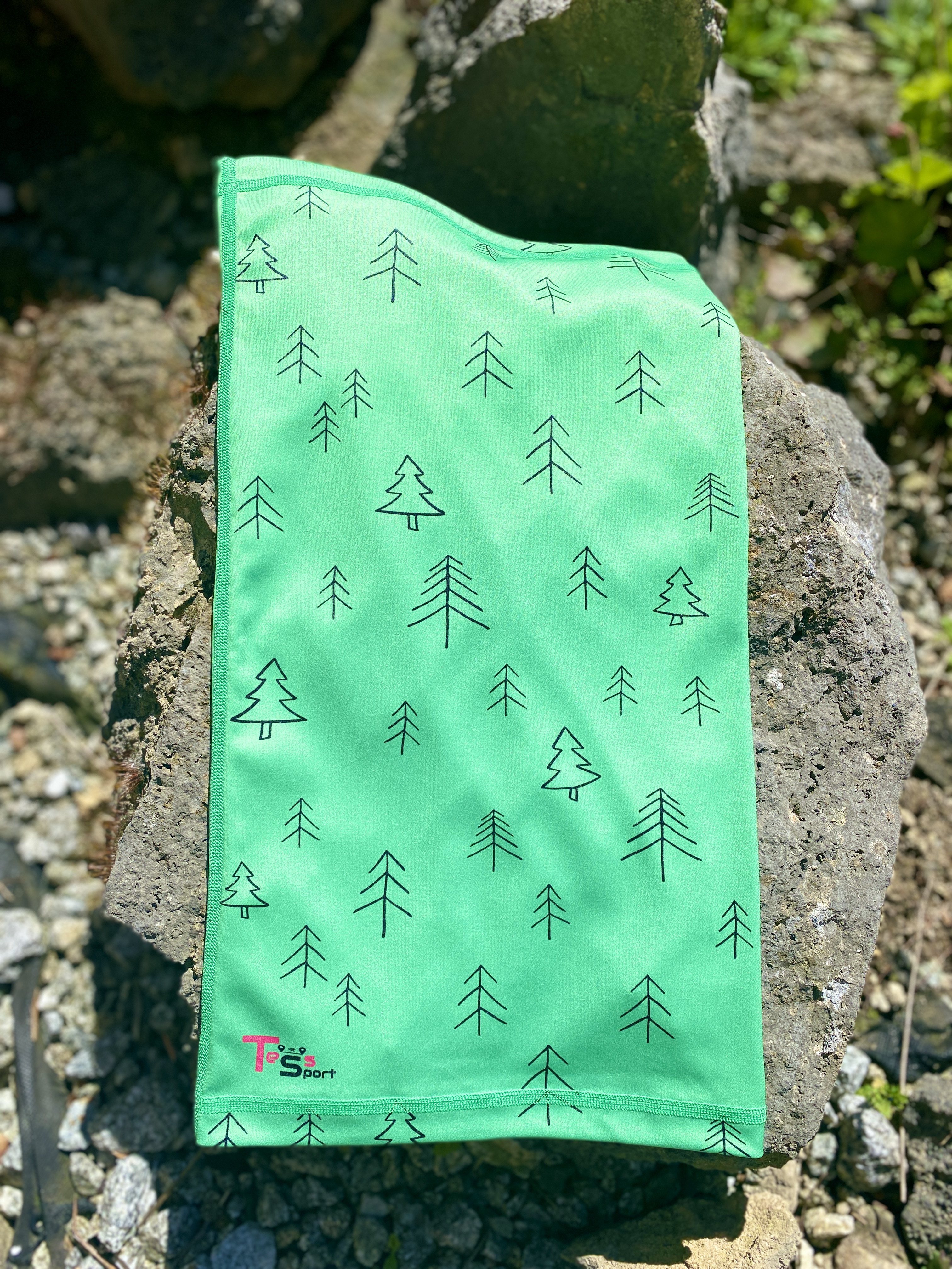 Nákrčník TessSport Forest Pastel Green