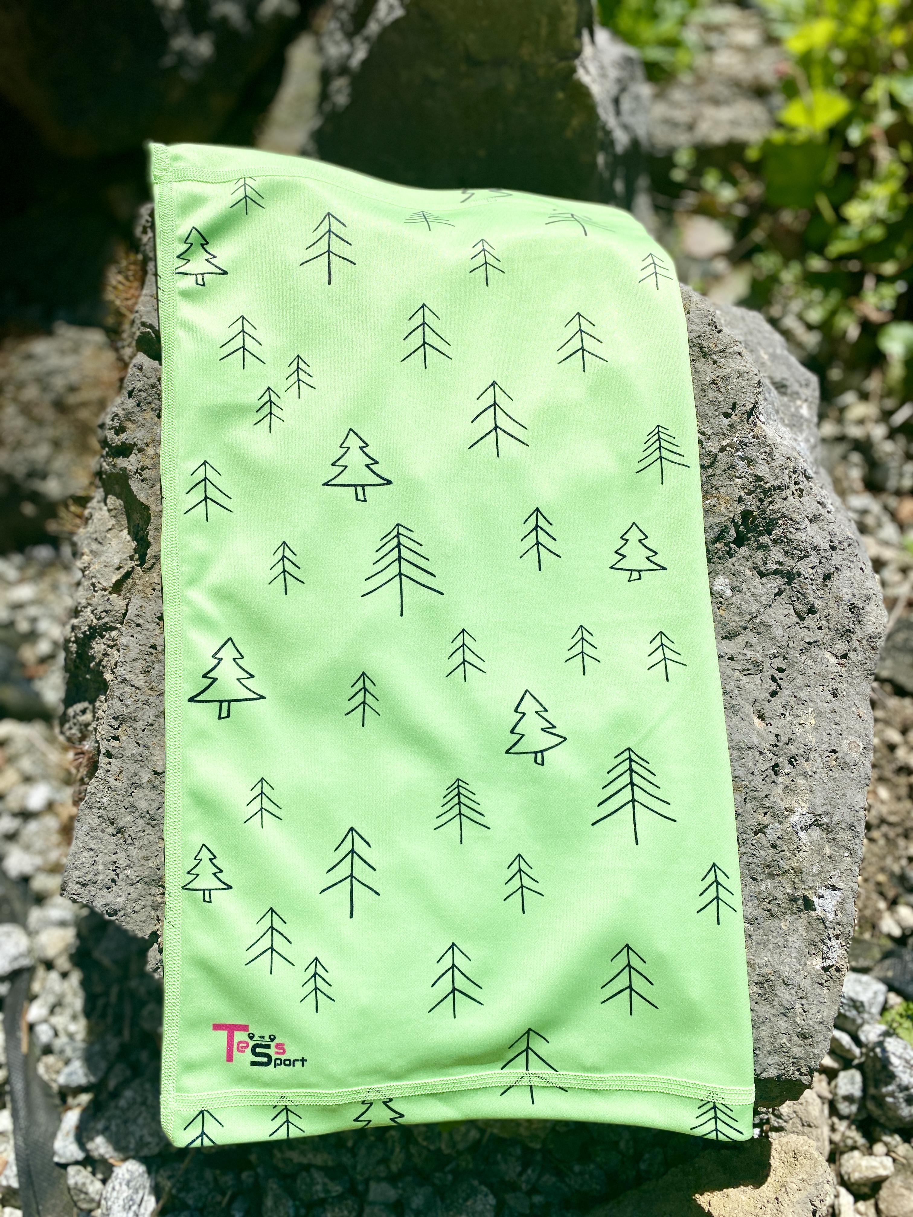 Nákrčník TessSport Forest Pastel Lime