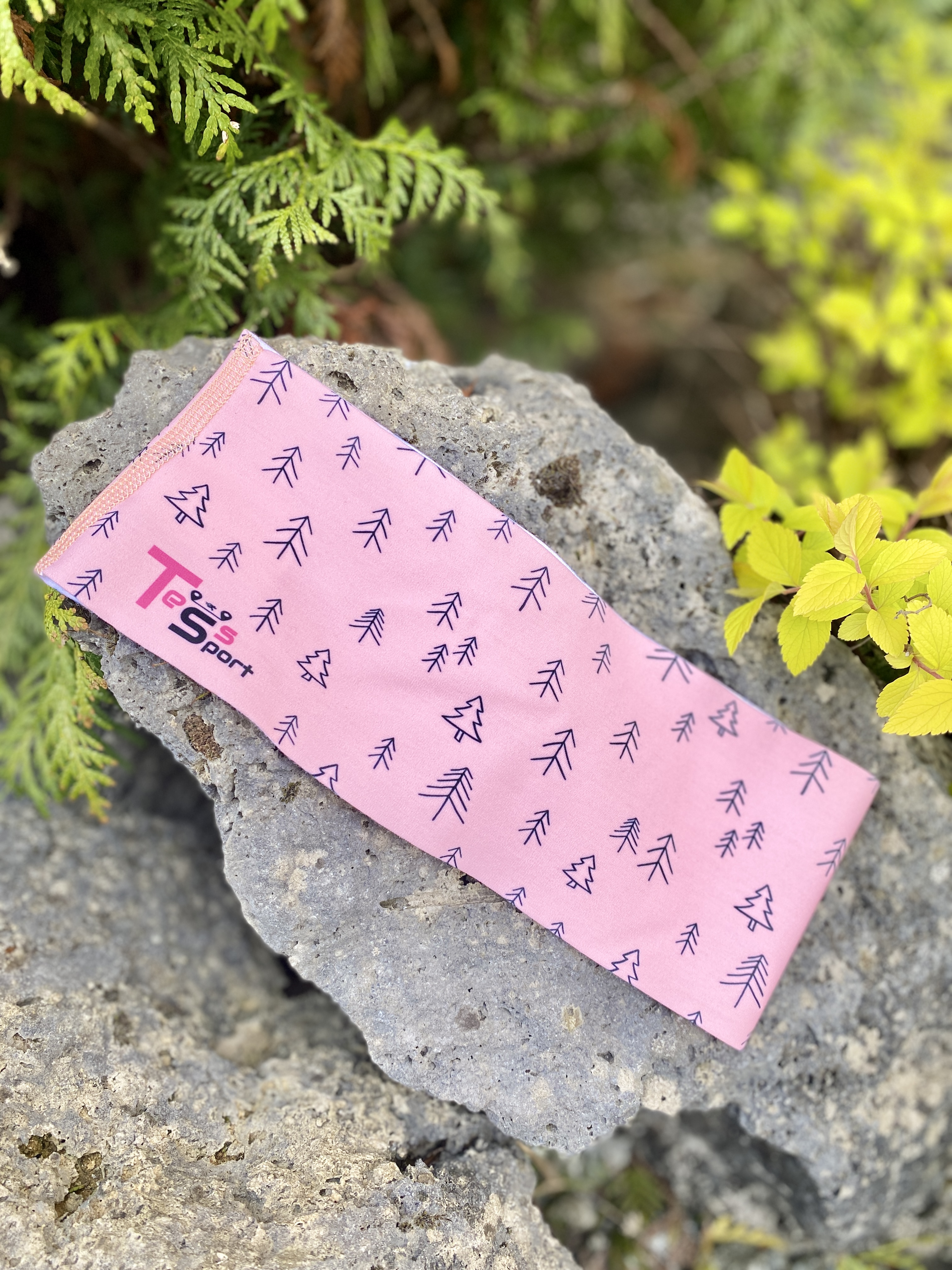 Čelenka TessSport Forest Pastel Salmon