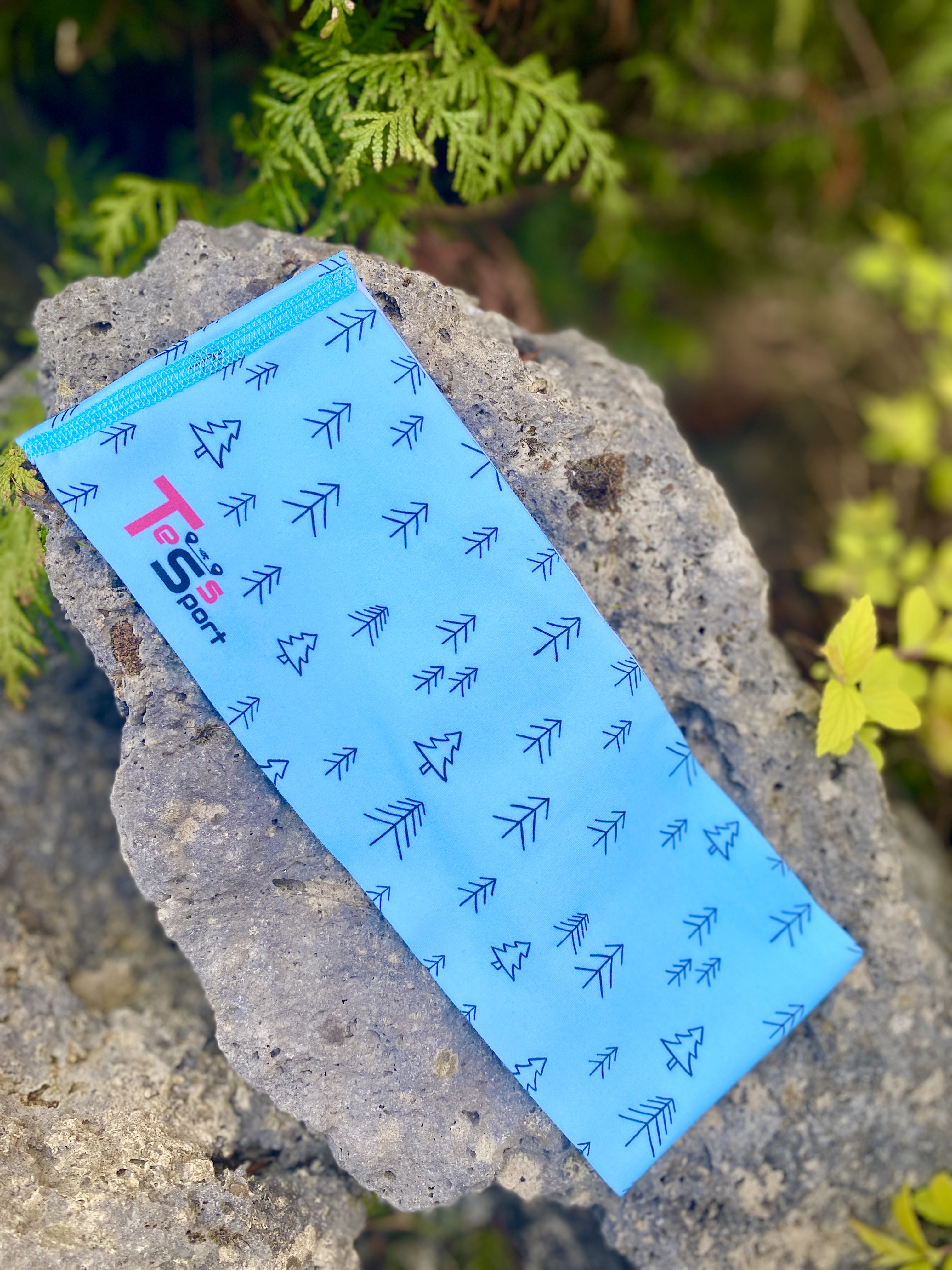 Čelenka TessSport Forest Pastel Blue